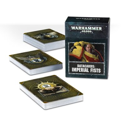 Ігровий набір GW - WARHAMMER 40000: DATACARDS - IMPERIAL FISTS (ENG) 60220101019 фото