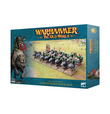 Игровой набор GW - WARHAMMER. THE OLD WORLD: ORC AND GOBLIN TRIBES - GOBLIN WOLF RIDER MOB 99122709007 фото