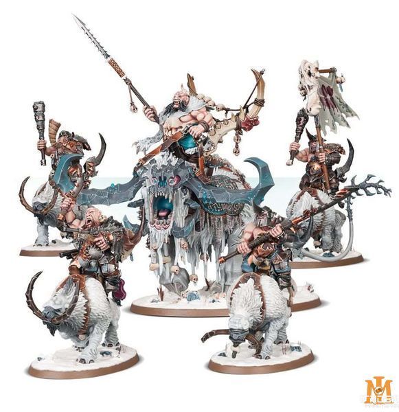 Игровой набор GW - Age of Sigmar: Start Collecting! Beastclaw Raiders 99120213018 фото