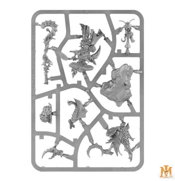 Игровой набор GW - Age of Sigmar. Malign Portents: Moonclan - Fungoid Cave-shaman Snazzgar Stinkmullett 99120209045 фото