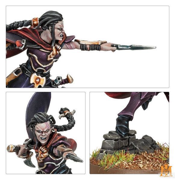 Игровой набор GW - Warhammer. Commemorative Series. Age of Sigmar: Daughters of Khaine - Maleneth Witchblade 99120212041 фото