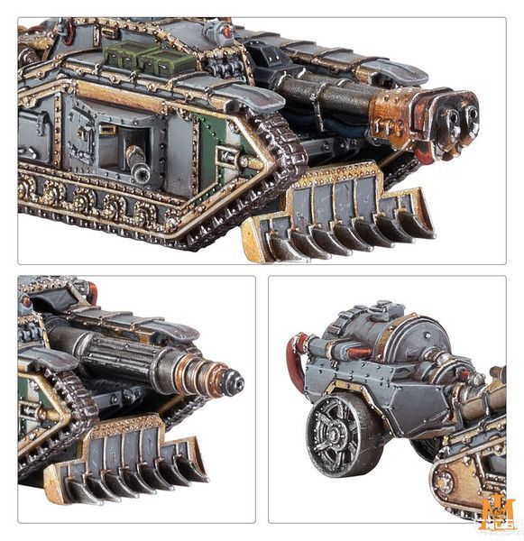Ігровий набір GW - Warhammer. The Horus Heresy. Legions Imperialis: Solar Auxilia - Malcador Infernus and Valdors Tank Destroyers 99122605009 фото
