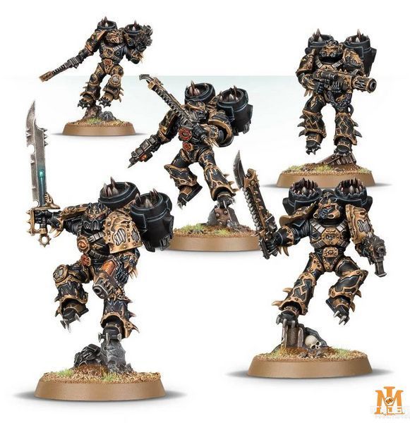 Игровой набор GW - Warhammer 40000: Chaos Space Marines - Raptors 99120102163 фото