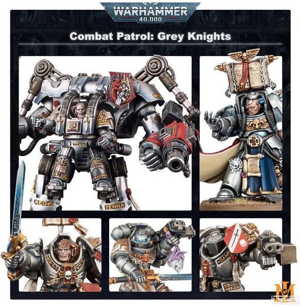 Ігровий набір GW - Warhammer 40000: Combat Patrol - Grey Knights 99120107016 фото