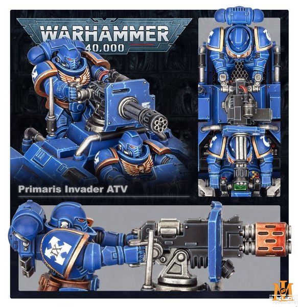 Игровой набор GW - Warhammer 40000: Space Marines - Primaris Invader Atv 99120101271 фото