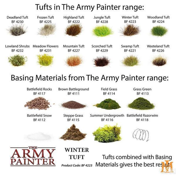 The Army Painter Tuft Battlefields: Winter Tuft - Аксесуар для моделювання BF4223 фото