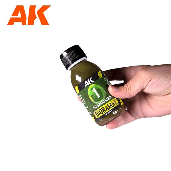 Эпоксидная Смола AK - Epoxy Resin: Resin Standing Water - 2 Components (180ml) AK8231 фото