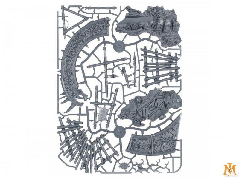 Террейн GW - Age of Sigmar. Warcry: Ravaged Lands - Scales of Talaxis 99120299105 фото