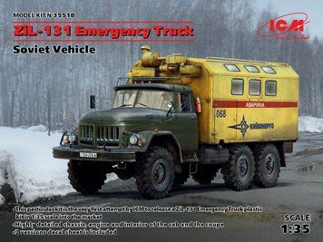 Збірна модель ICM - Автомобіль технічної допомоги ЗіЛ-131, Радянський автомобіль (1:35) 35518 фото
