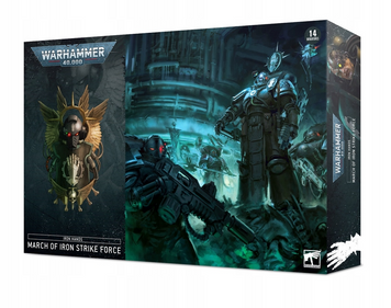 Ігровий набір GW - Warhammer 40000: Iron Hands - March of Iron Strike Force 99120101374 фото