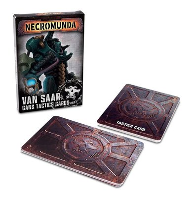 Игровой набор GW - NECROMUNDA: VAN SAAR VEHICLE GANG TACTIC CARDS 60050599014 фото
