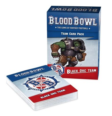 Ігровий набір GW - BLOOD BOWL: BLACK ORC TEAM CARD PACK 60050909002 фото