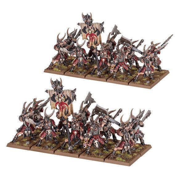 Игровой набор GW - Warhammer. The Old World: Beastmen Brayherds - Bestigor Herd 99122716004 фото