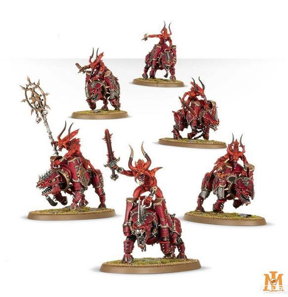 Ігровий набір GW - Warhammer 40000/age of Sigmar: Daemons of Khorne - Bloodcrushers 99129915022 фото