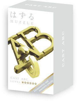 Головоломка Hanayama - 1* Mini Huzzle Cast - ABC (ABC) 515171 фото