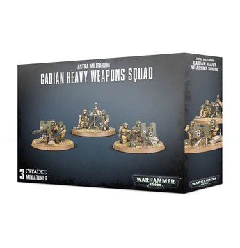 Ігровий набір GW - Warhammer 40000: Astra Militarum - Cadian Heavy Weapons Squad 99120105079 фото