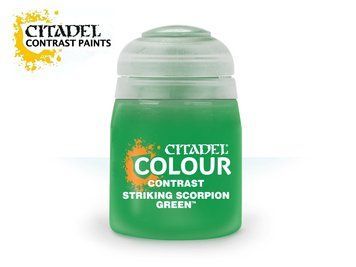Фарба Citadel - Contrast: Striking Scorpion Green (18ml) (6-pack) 9918996004206 фото