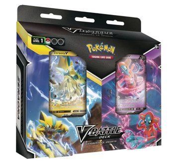 Настільна гра Pok&eacute;mon TCG - V Battle Deck (Zeraora vs. Deoxys) (англ) 290-85087 фото