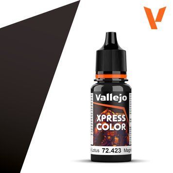 Акриловая краска Xpress Color Vallejo - Чёрный Лотос (Black Lotus), 18 мл