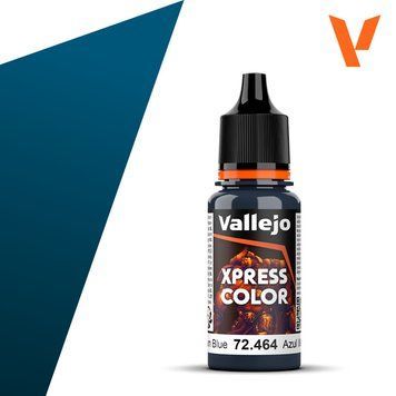 Акрилова фарба Xpress Color Vallejo - Ваграмський Синій (Wagram Blue), 18 мл