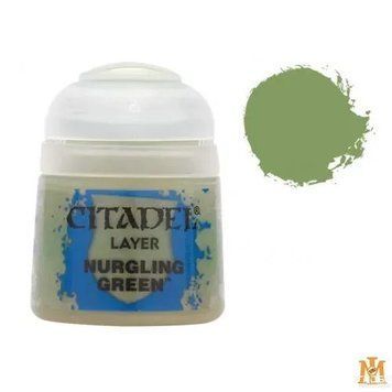 Фарба Citadel - Layer: Nurgling Green (12ml) (6-pack) 9918995123406 фото