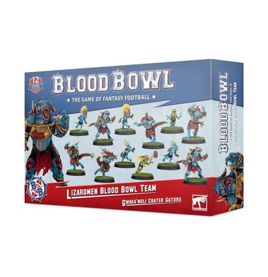 Игровой набор GW - BLOOD BOWL: LIZARDMEN TEAM - GWAKAMOLI CRATER GATORS 99120908002 фото