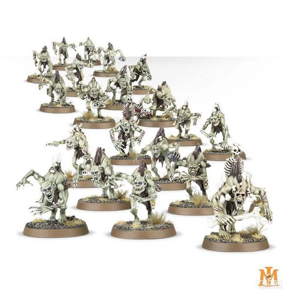 Игровой набор GW - Age of Sigmar: Flesh-eater Courts - Crypt Ghouls 99120207032 фото
