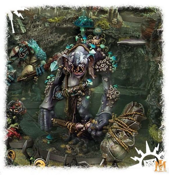 Игровой набор GW - Age of Sigmar: Gloomspite Gitz - Dankhold Troggoth 99120209053 фото
