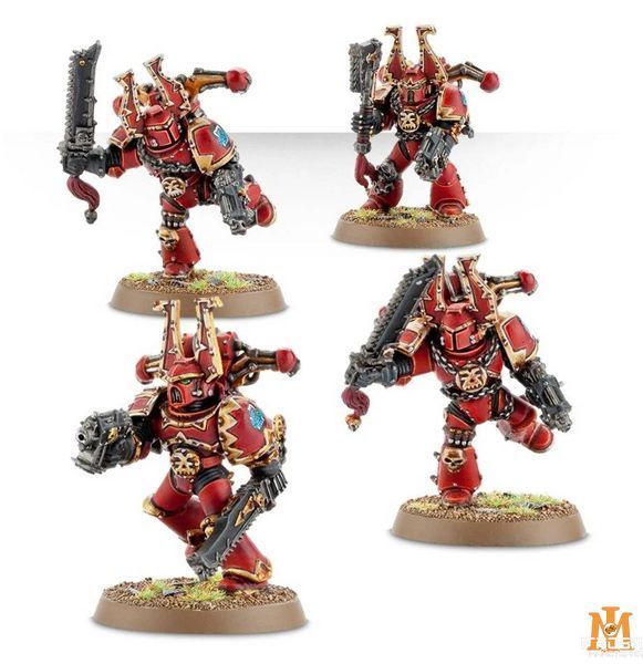 Игровой набор GW - Warhammer 40000: Chaos Space Marines - Khorne Berzerkers 99120102005 фото