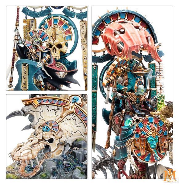Игровой набор GW - Warhammer. The Old World: Tomb Kings of Khemri - Tomb King on Necrolith Bone Dragon 99122717001 фото