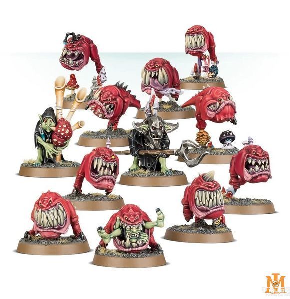 Игровой набор GW - Age of Sigmar: Gloomspite Gitz - Squig Herd 99120209047 фото