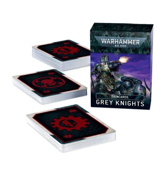 Игровой набор GW - WARHAMMER 40000: DATACARDS - GREY KNIGHTS (ENG) 60050107001 фото