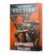 Ігровий набір GW - Warhammer 40000. Kill Team: Datacards - Kommandos (Eng) 60050103006 фото 1