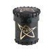 Кубок для кубиков Leather Dice Cup. Call of Cthulhu - Black and green-golden CCTH104 фото 2
