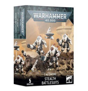 Ігровий набір GW - Warhammer 40000: Tau Empire - Stealth Battlesuits 99120113081 фото