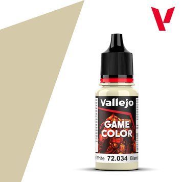 Акриловая краска Game Color Vallejo - Костяной белый (Bone White), 18 мл