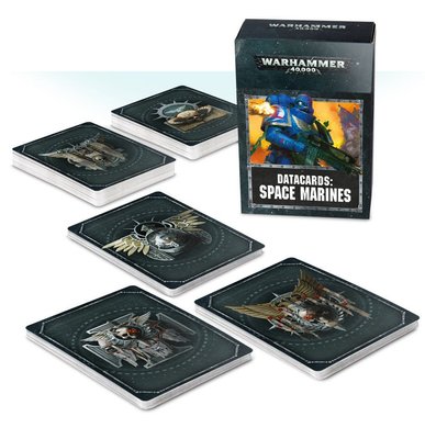 Игровой набор GW - WARHAMMER 40000: DATACARDS - SPACE MARINES (ENG) 60220101013 фото