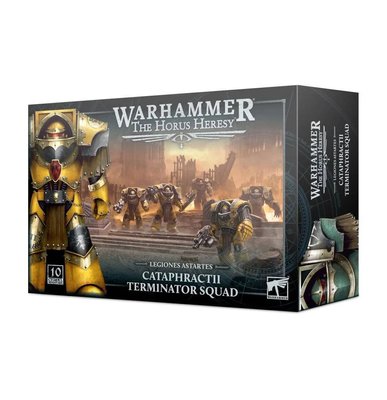 Набір мініатюр Warhammer Horus Heresy Legion Cataphractii Terminator Squad 99123001029 фото