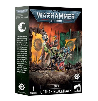 Ігровий набір GW - WARHAMMER 40000: ORKS - UFTHAK BLACKHAWK (BLACK LIBRARY LIMITED) 99120103116 фото