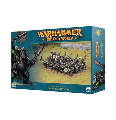 Игровой набор GW - WARHAMMER. THE OLD WORLD: ORC AND GOBLIN TRIBES - BLACK ORC MOB 99122709010 фото
