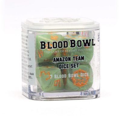 Игральные кубы GW - BLOOD BOWL: AMAZON TEAM DICE SET 99220999025 фото