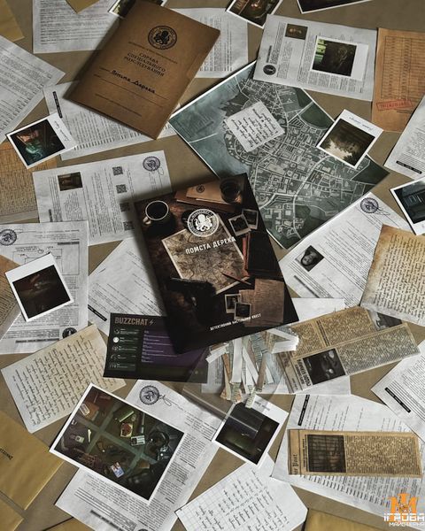 Детективна настільна гра Manuscript - Помста Дерека mnscrptg04 фото
