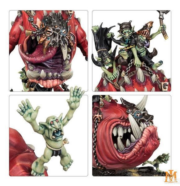 Игровой набор GW - Age of Sigmar: Gloomspite Gitz - Mangler Squigs 99120209098 фото