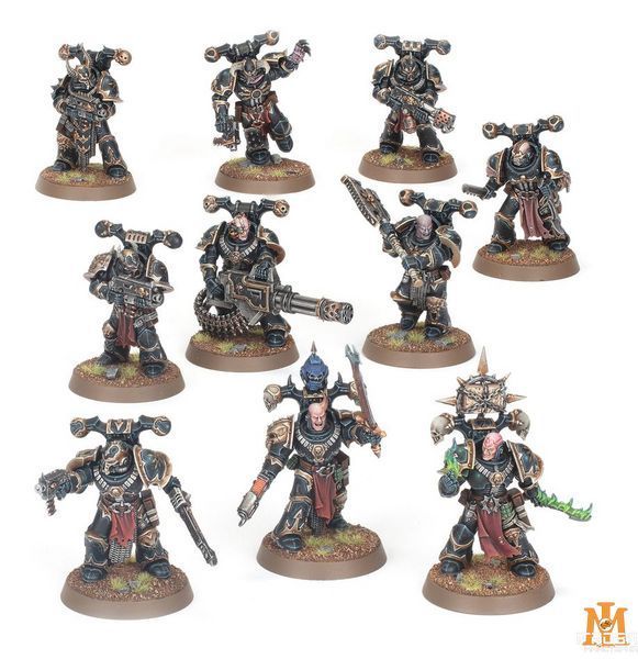 Игровой набор Warhammer 40000 - Chaos Space Marines: Legionaries 99120102218 фото