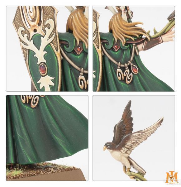Ігровий набір GW - The Old World: Wood Elf Realms - Araloth Lord of Talsyn 99122704006 фото