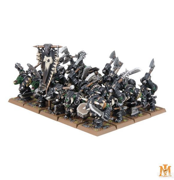 Ігровий набір GW - WARHAMMER. THE OLD WORLD: ORC AND GOBLIN TRIBES - BLACK ORC MOB 99122709010 фото