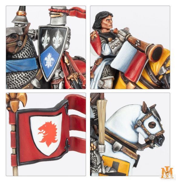 Игровой набор GW - Warhammer. The Old World: Kingdom of Bretonnia - Knights of The Realm 99122703004 фото