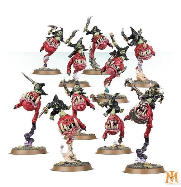 Игровой набор GW - Age of Sigmar: Gloomspite Gitz - Squig Hoppers 99120209052 фото