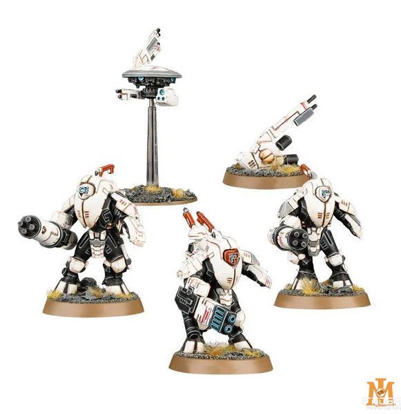 Ігровий набір GW - Warhammer 40000: Tau Empire - Stealth Battlesuits 99120113081 фото