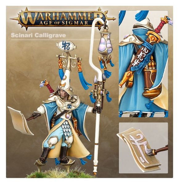 Мініатюра Warhammer Age of Sigmar Scinari Calligrave 99070210002 фото